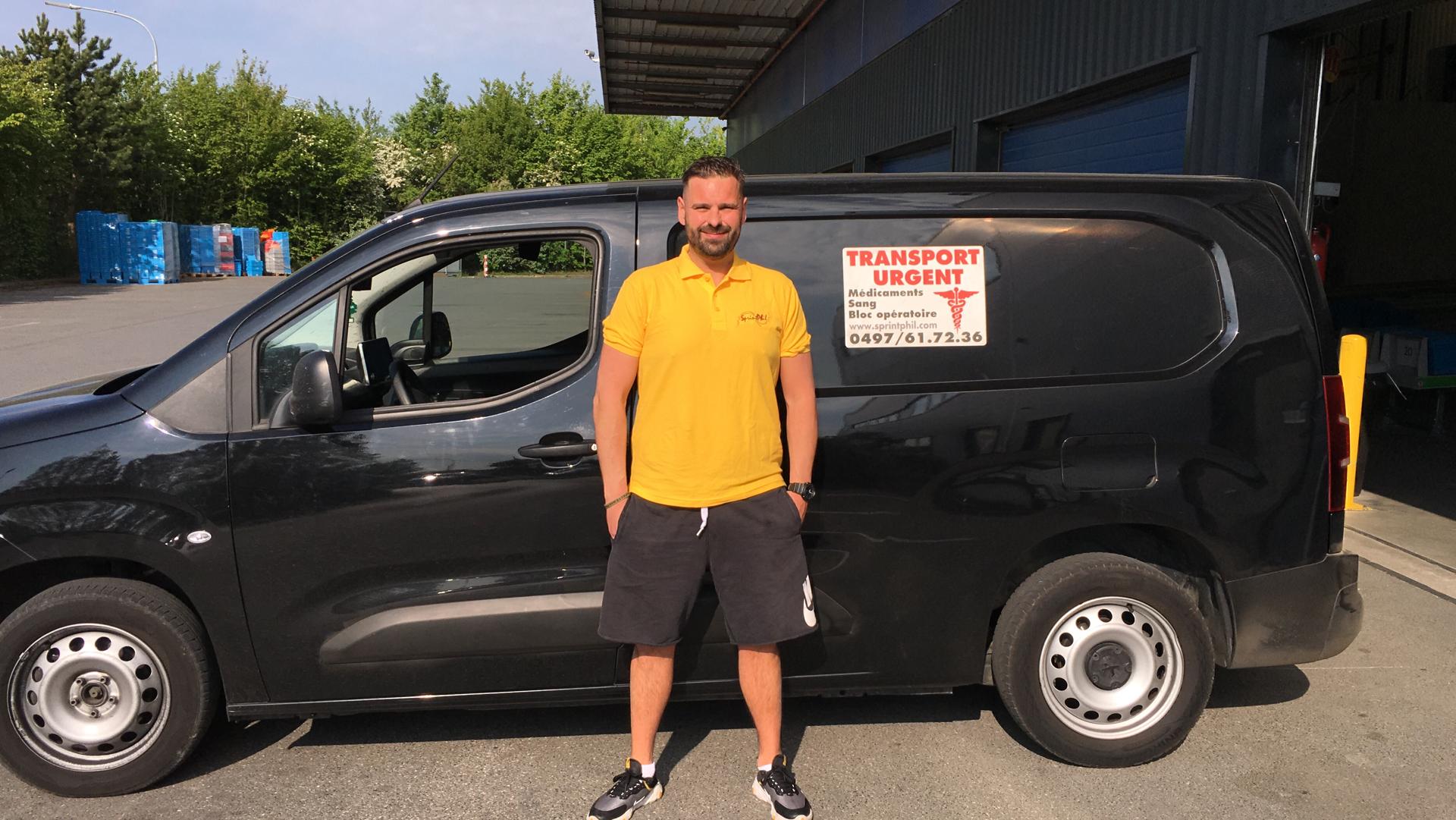 Chauffeur de camionnette